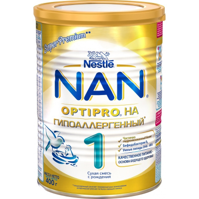 Молочная смесь NAN Гипоаллергенный 1 Optipro HA (с рождения) 400 г